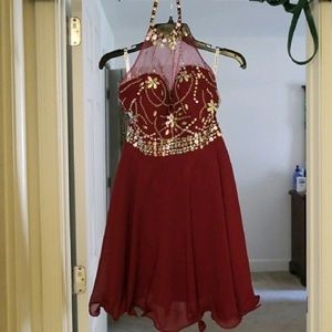 Short Red Prom Dress